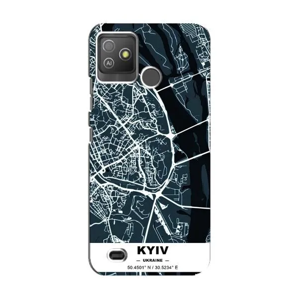 Чехол с принтом «Киев» для TECNO Pop 5 GO