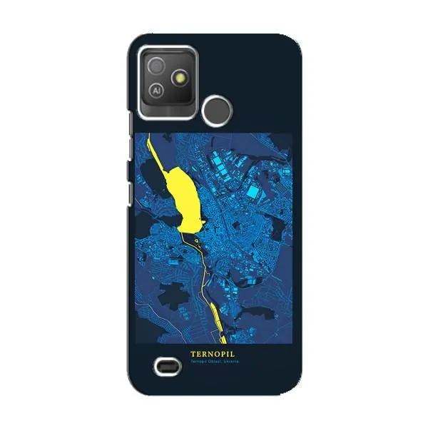 Чехол с принтом «Тернополь» для TECNO Pop 5 GO