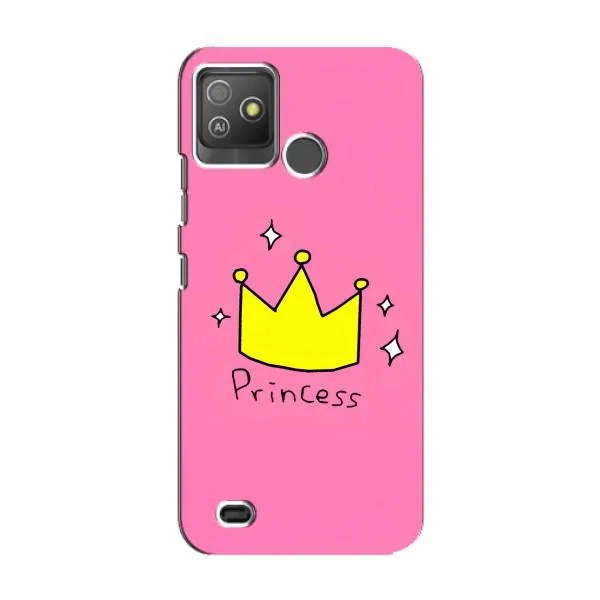 Чехол с принтом «Princess» для TECNO Pop 5 GO