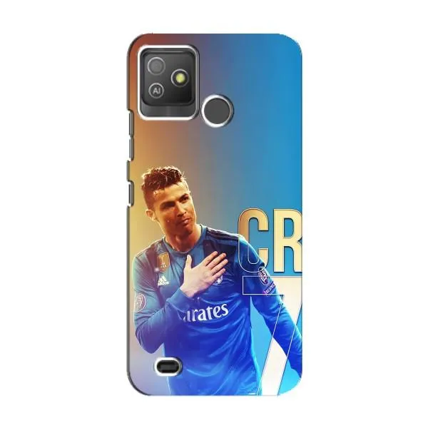 Чехол с принтом «CR7 Real» для TECNO Pop 5 GO Чехол с принтом «CR7 Real» для TECNO Pop 5 GO