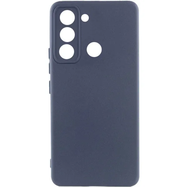 Чехол Silicone Cover Lakshmi Full Camera (AAA) для TECNO Pop 5 LTE — Темно-синий — фото 1 Чехол Silicone Cover Lakshmi Full Camera (AAA) для TECNO Pop 5 LTE — Темно-синий — фото 1