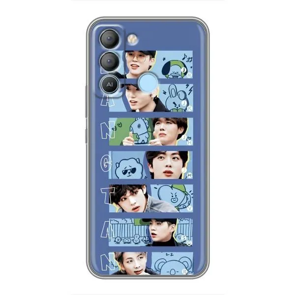 Чохол з принтом «Bangtan» для TECNO Pop 5 LTE