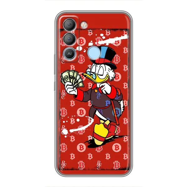 Чохол з принтом «Scrooge MagDag» для TECNO Pop 5 LTE
