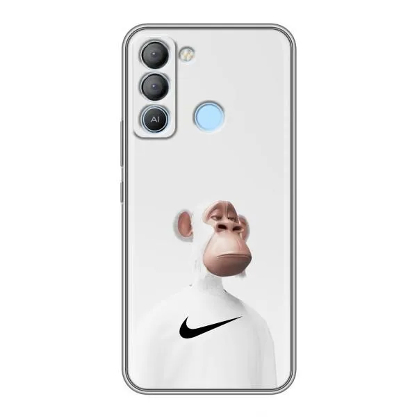 Чохол з принтом «мавпа NFT Nike» для TECNO Pop 5 LTE
