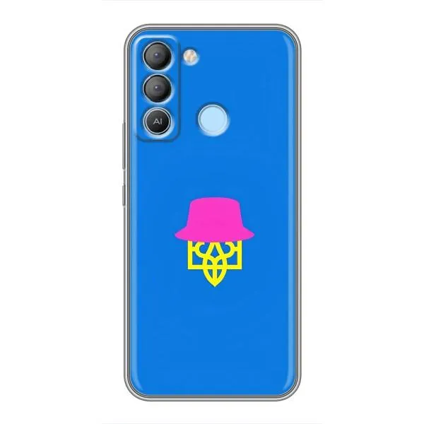Чохол з принтом «Шапка на гербу» для TECNO Pop 5 LTE