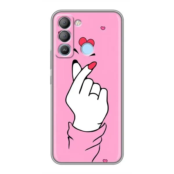 Чохол з принтом «Знак Love» для TECNO Pop 5 LTE