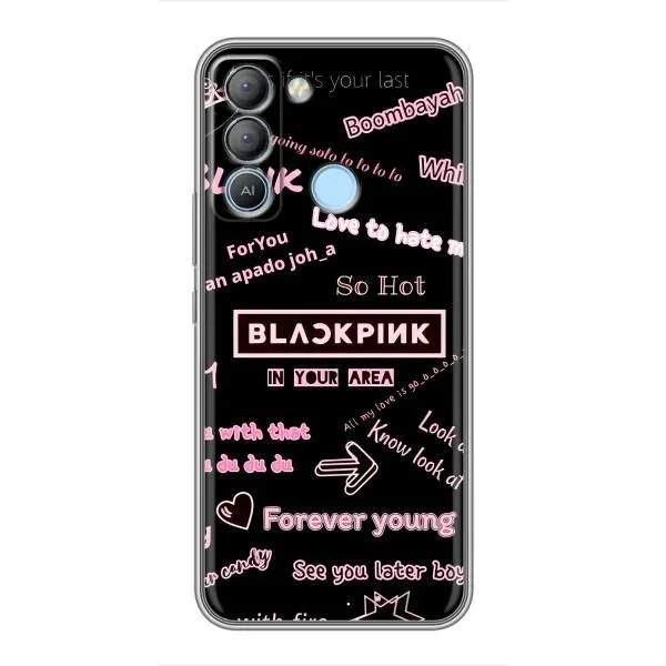 Чехол с принтом «BLACKPINK» для TECNO Pop 5 LTE