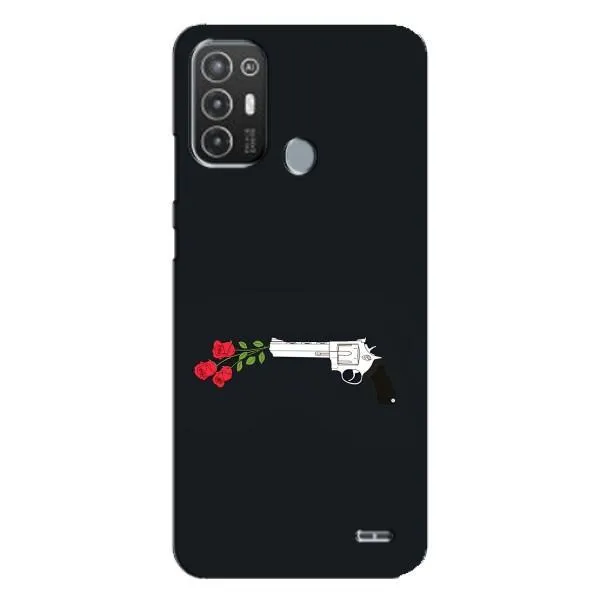 Чехол с принтом «Неожиданные цветы» для TECNO Pop 6 Pro (BE8)