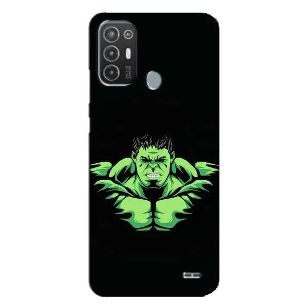 Чохол з принтом «Зелений Халк» для TECNO Pop 6 Pro (BE8)
