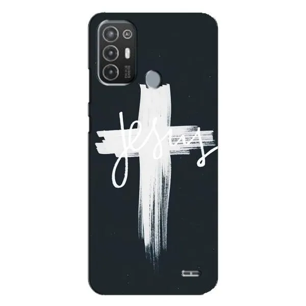 Чехол с принтом «Иисус» для TECNO Pop 6 Pro (BE8)