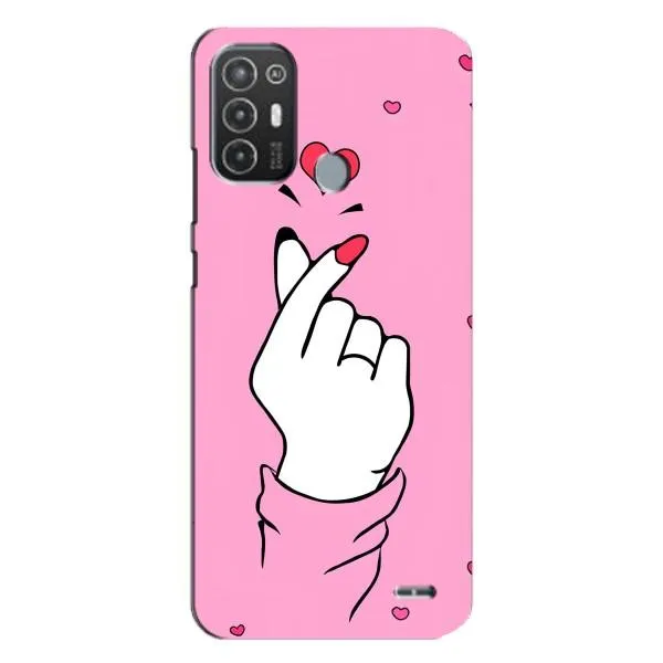 Чехол с принтом «Знак Love» для TECNO Pop 6 Pro (BE8)