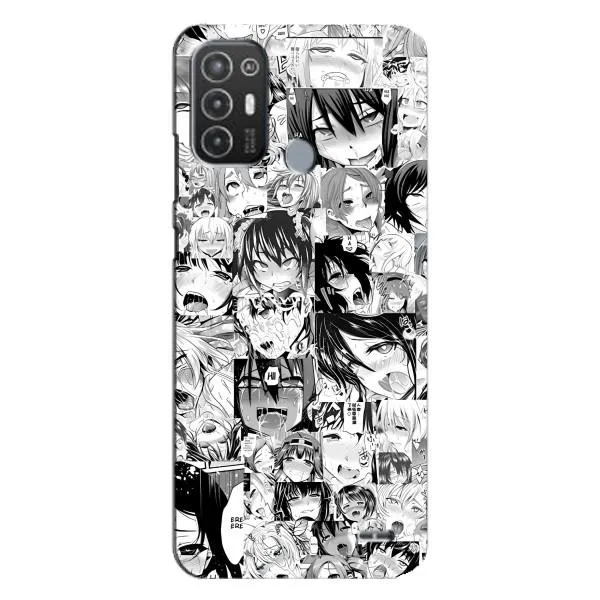 Чохол з принтом «Ahegao manga» для TECNO Pop 6 Pro (BE8)