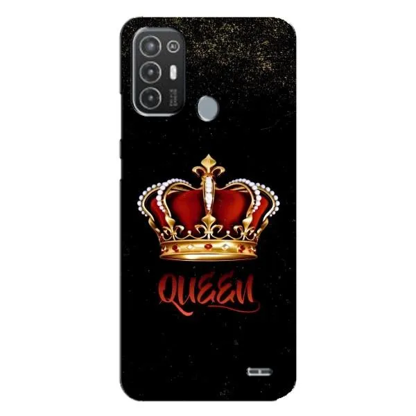 Чохол з принтом «Корона короля» для TECNO Pop 6 Pro (BE8)