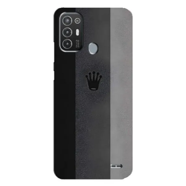 Чохол з принтом «Коронка» для TECNO Pop 6 Pro (BE8)