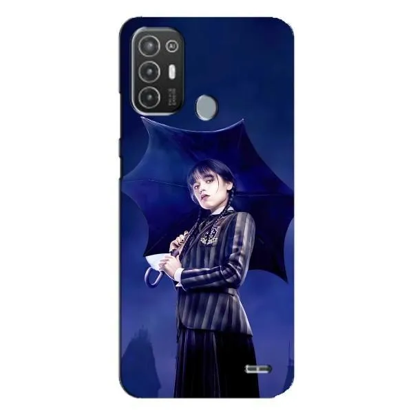 Чохол з принтом «Венсдей» для TECNO Pop 6 Pro (BE8)