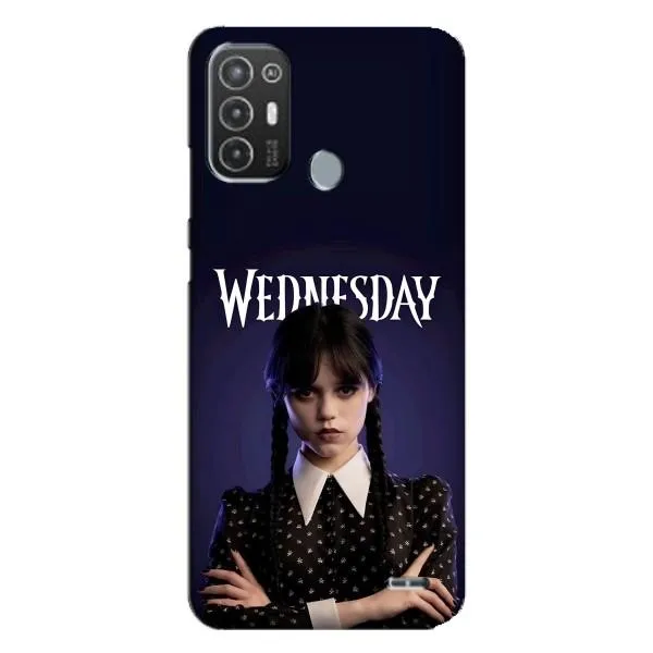 Чехол с принтом «Wednesday» для TECNO Pop 6 Pro (BE8)