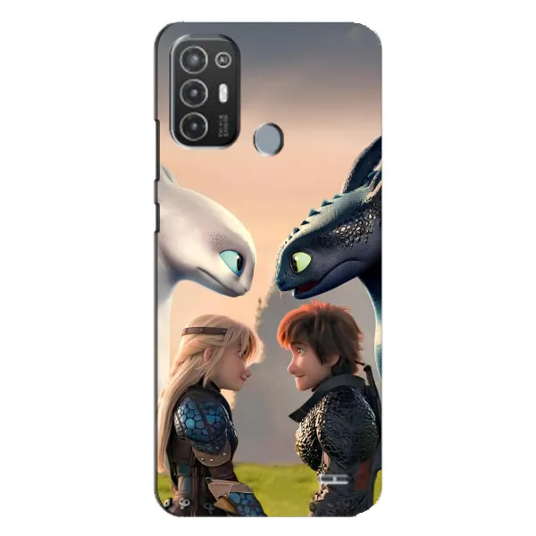 Чехол с принтом «Иккинг и Астрид» для TECNO Pop 6 Pro (BE8) Чехол с принтом «Иккинг и Астрид» для TECNO Pop 6 Pro (BE8)