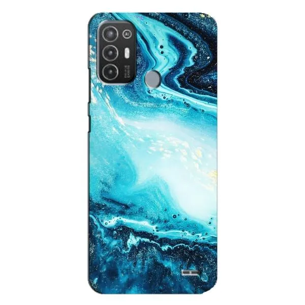 Чехол с принтом «Голубой мрамор» для TECNO Pop 6 Pro (BE8) Чехол с принтом «Голубой мрамор» для TECNO Pop 6 Pro (BE8)