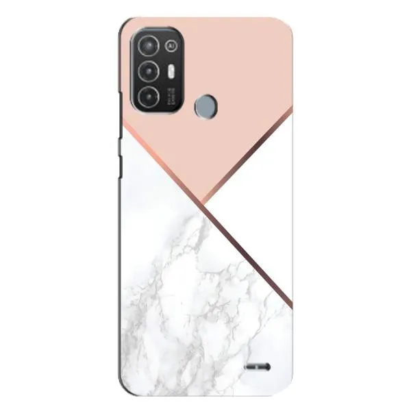 Чехол с принтом «Тройной мрамор» для TECNO Pop 6 Pro (BE8) Чехол с принтом «Тройной мрамор» для TECNO Pop 6 Pro (BE8)