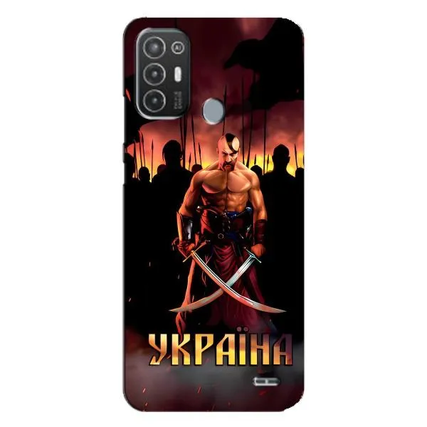 Чехол с принтом «Украина» для TECNO Pop 6 Pro (BE8)