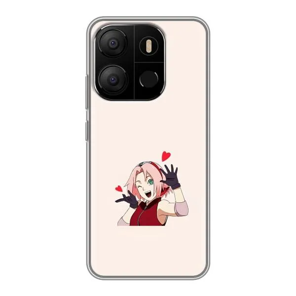 Чохол з принтом «Лайк Сакура» для TECNO Pop 7 Pro Чохол з принтом «Лайк Сакура» для TECNO Pop 7 Pro