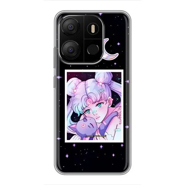 Чохол з принтом «Сейлор Мун» для TECNO Pop 7 Pro Чохол з принтом «Сейлор Мун» для TECNO Pop 7 Pro