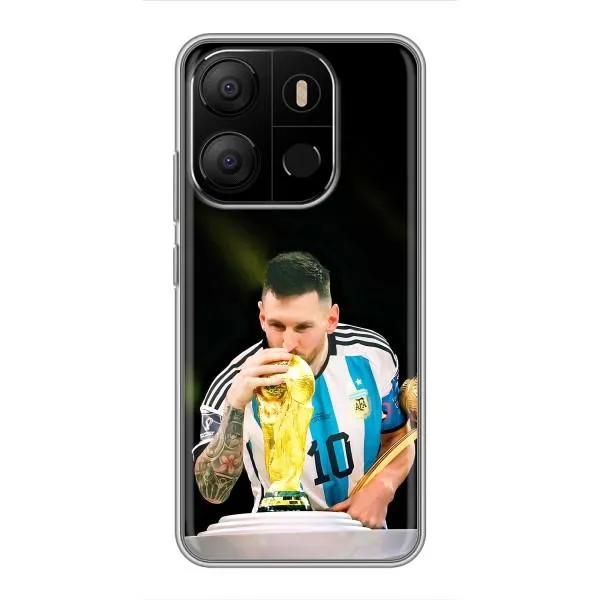 Чехол с принтом «Кубок Месси» для TECNO Pop 7 Pro