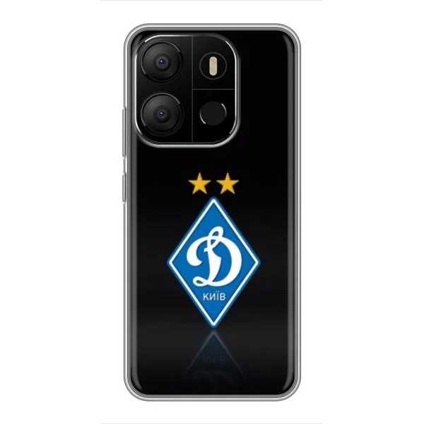 Чехол с принтом «Динамо Киев» для TECNO Pop 7 Pro