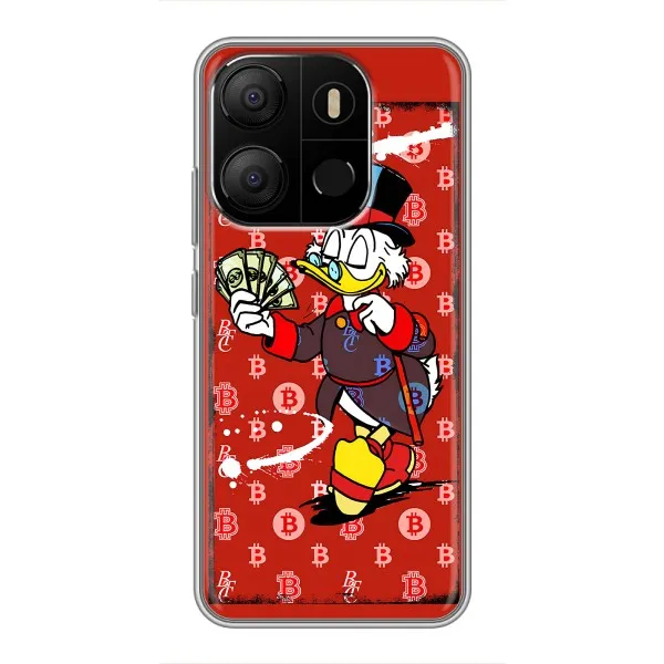 Чехол с принтом «Scrooge MagDag» для TECNO Pop 7 Pro