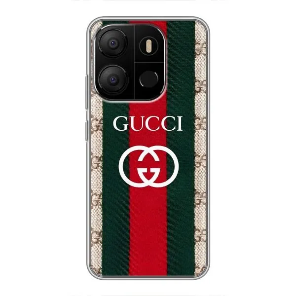 Чехол с принтом «Gucci дизайн» для TECNO Pop 7 Pro