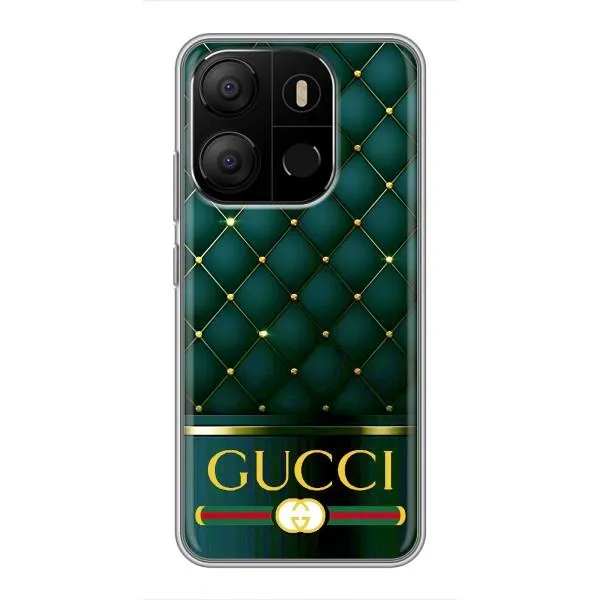 Чехол с принтом «Текстура Гуччи» для TECNO Pop 7 Pro