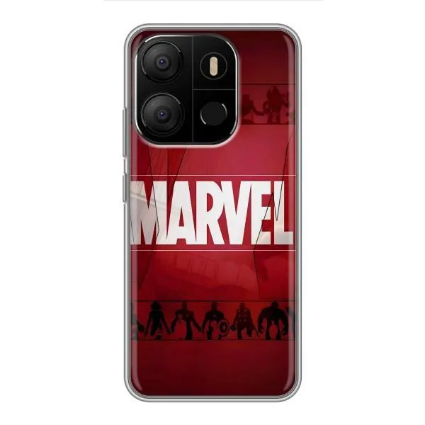 Чохол з принтом «MARVEL» для TECNO Pop 7 Pro