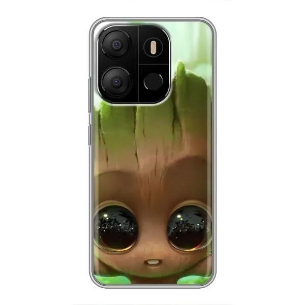 Чохол з принтом «Милий Грут» для TECNO Pop 7 Pro