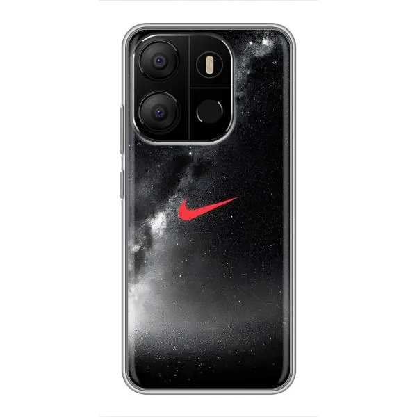 Чехол с принтом «Найк красный» для TECNO Pop 7 Pro