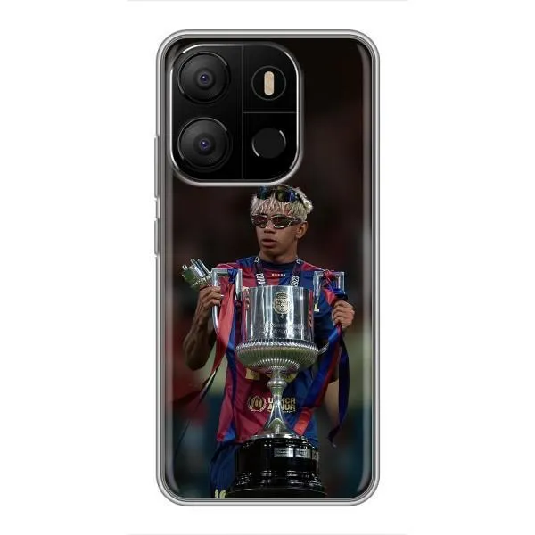 Чохол з принтом «Ямаль з кубком» для TECNO Pop 7 Pro Чохол з принтом «Ямаль з кубком» для TECNO Pop 7 Pro