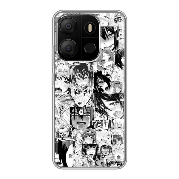 Чохол з принтом «Ahegao manga» для TECNO Pop 7