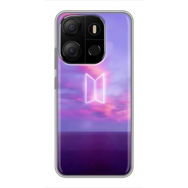 Чохол з принтом «BTS логотип» для TECNO Pop 7