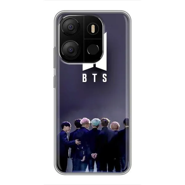 Чохол з принтом «Група BTS» для TECNO Pop 7