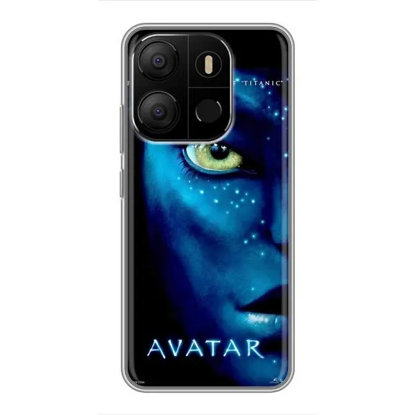 Чехол с принтом «глаз Аватара» для TECNO Pop 7