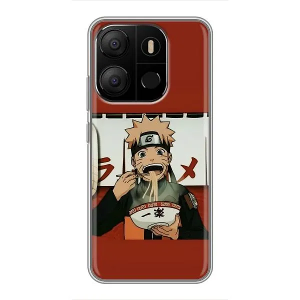 Чохол з принтом «Наруто с лапшой» для TECNO Pop 7