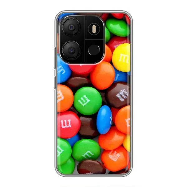 Чохол з принтом «MM's» для TECNO Pop 7