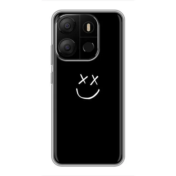 Чохол з принтом «Смайл» для TECNO Pop 7