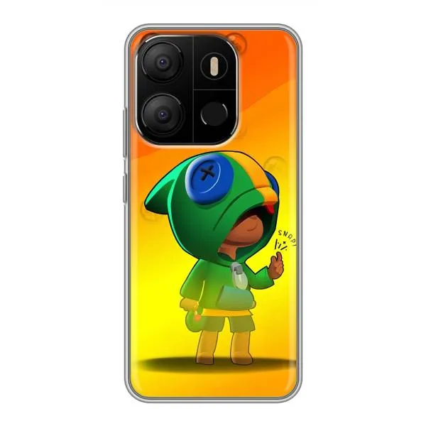 Чохол з принтом «Хлопчик Леон» для TECNO Pop 7