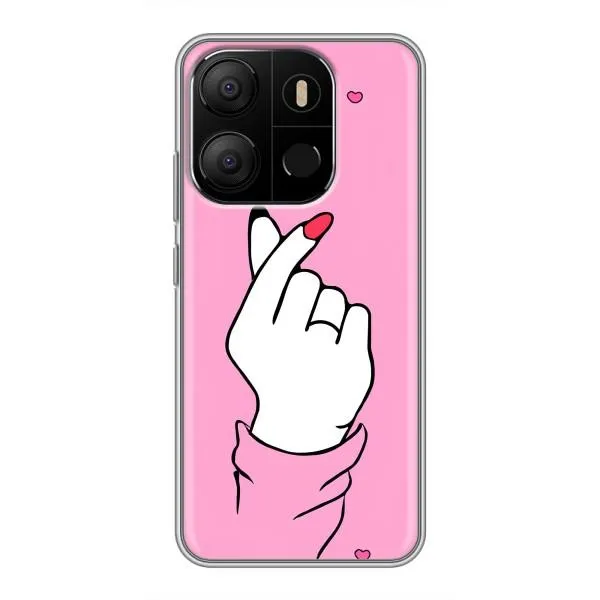 Чохол з принтом «Знак Love» для TECNO Pop 7