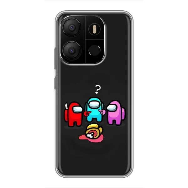 Чехол с принтом «Импостер» для TECNO Pop 7