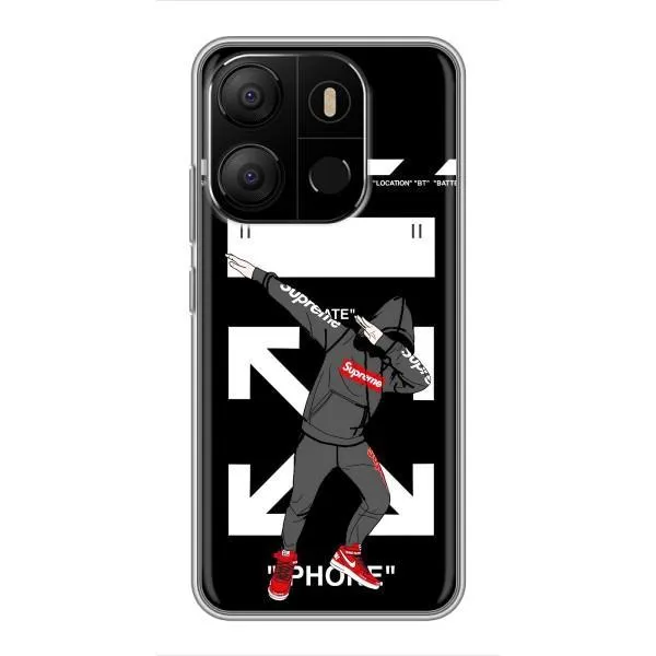 Чохол з принтом «Супрім» для TECNO Pop 7 Чохол з принтом «Супрім» для TECNO Pop 7