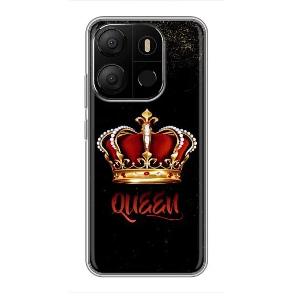 Чехол с принтом «Корона короля» для TECNO Pop 7