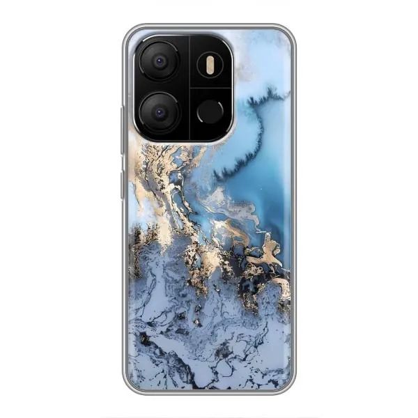 Чехол с принтом «Нежный мрамор» для TECNO Pop 7 Чехол с принтом «Нежный мрамор» для TECNO Pop 7
