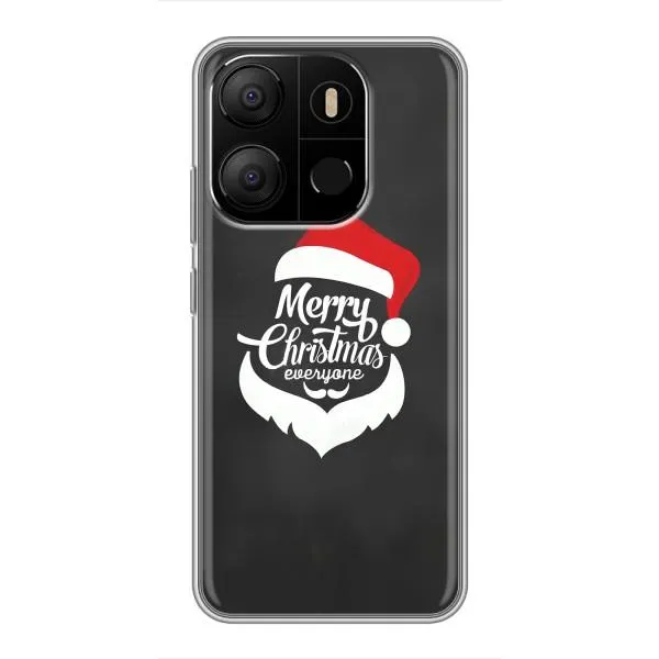 Чехол с принтом «Санта Крисмас» для TECNO Pop 7