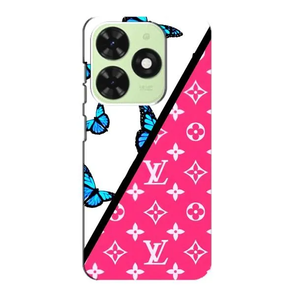 Чехол с принтом «Мода LV» для TECNO Pop 8